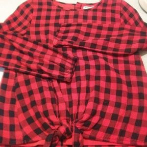 Abercrombie kids girls long sleeve top size13/14